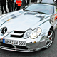 Illustration for article titled Two UK Soccer Stars Join Chrome Mercedes SLR McLaren Craze